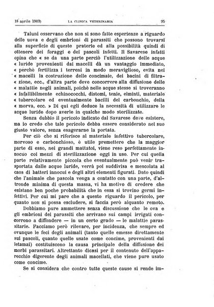 La clinica veterinaria rivista di medicina e chirurgia pratica degli animali domestici