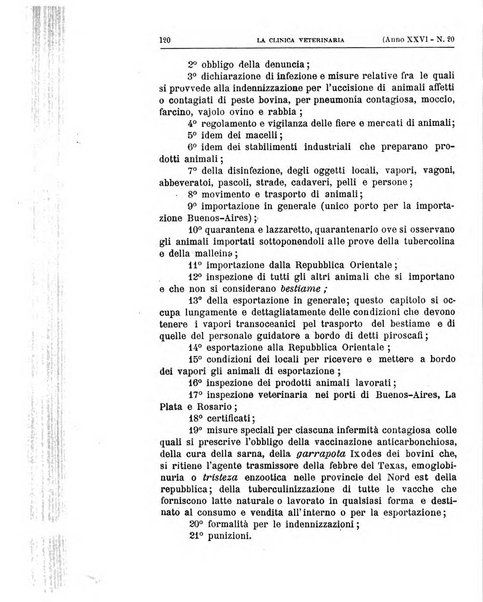 La clinica veterinaria rivista di medicina e chirurgia pratica degli animali domestici