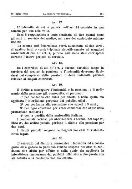 La clinica veterinaria rivista di medicina e chirurgia pratica degli animali domestici