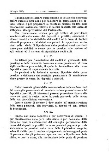 La clinica veterinaria rivista di medicina e chirurgia pratica degli animali domestici