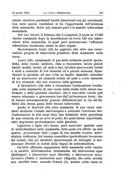 La clinica veterinaria rivista di medicina e chirurgia pratica degli animali domestici