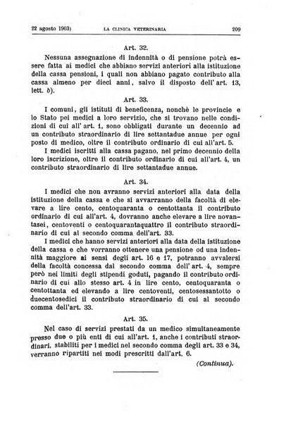 La clinica veterinaria rivista di medicina e chirurgia pratica degli animali domestici