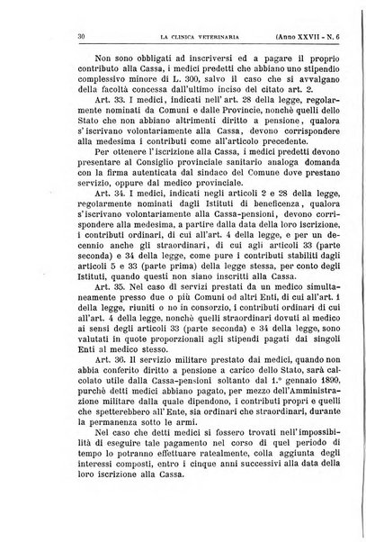 La clinica veterinaria rivista di medicina e chirurgia pratica degli animali domestici