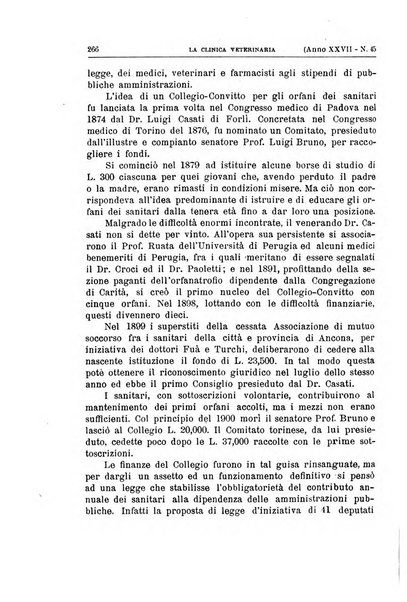 La clinica veterinaria rivista di medicina e chirurgia pratica degli animali domestici