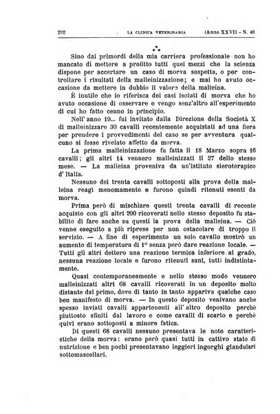 La clinica veterinaria rivista di medicina e chirurgia pratica degli animali domestici