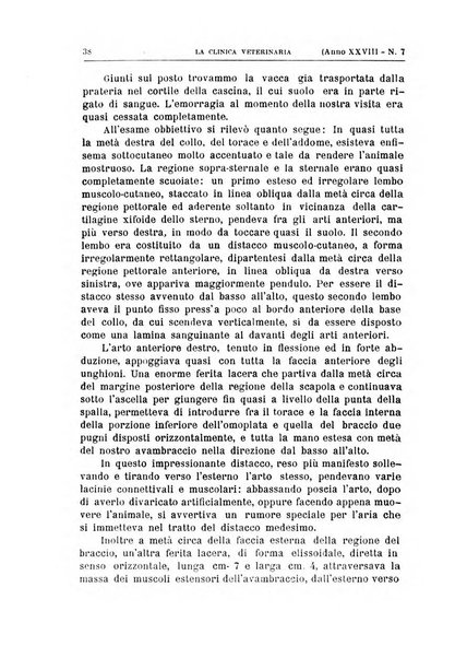 La clinica veterinaria rivista di medicina e chirurgia pratica degli animali domestici