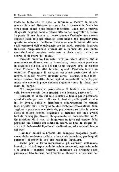 La clinica veterinaria rivista di medicina e chirurgia pratica degli animali domestici