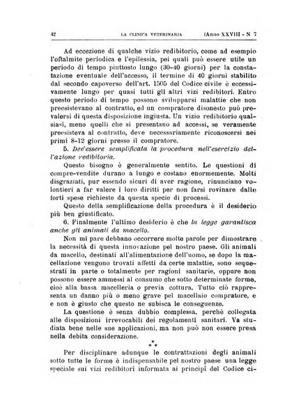 La clinica veterinaria rivista di medicina e chirurgia pratica degli animali domestici