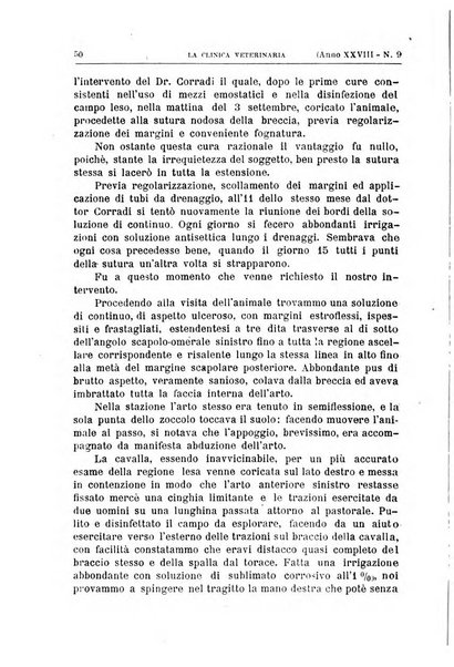 La clinica veterinaria rivista di medicina e chirurgia pratica degli animali domestici