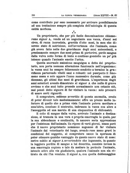 La clinica veterinaria rivista di medicina e chirurgia pratica degli animali domestici