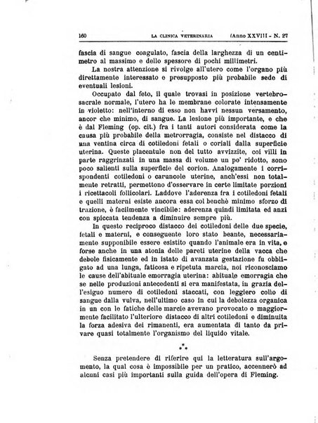 La clinica veterinaria rivista di medicina e chirurgia pratica degli animali domestici