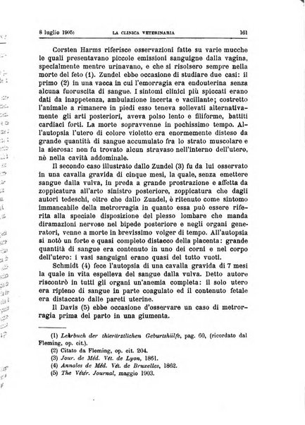 La clinica veterinaria rivista di medicina e chirurgia pratica degli animali domestici