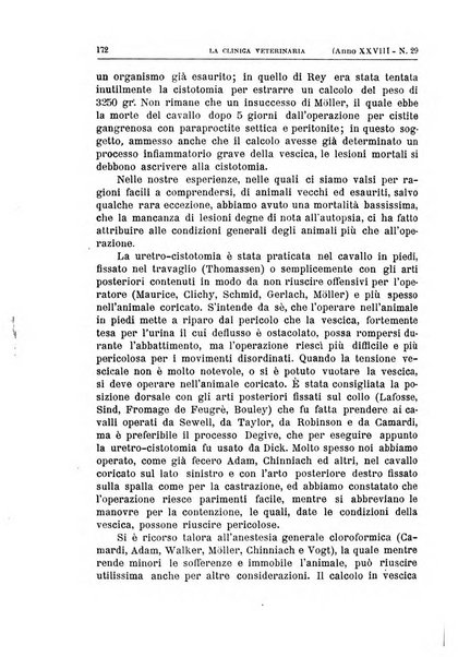 La clinica veterinaria rivista di medicina e chirurgia pratica degli animali domestici