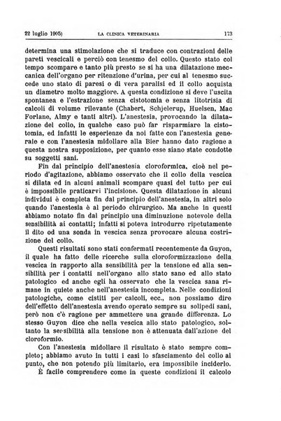 La clinica veterinaria rivista di medicina e chirurgia pratica degli animali domestici