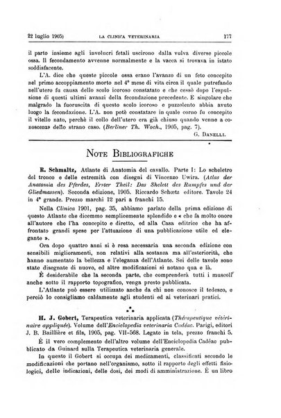 La clinica veterinaria rivista di medicina e chirurgia pratica degli animali domestici