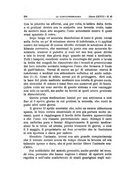 La clinica veterinaria rivista di medicina e chirurgia pratica degli animali domestici