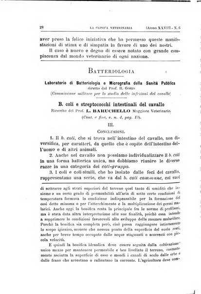 La clinica veterinaria rivista di medicina e chirurgia pratica degli animali domestici