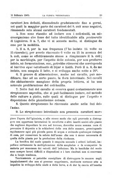 La clinica veterinaria rivista di medicina e chirurgia pratica degli animali domestici