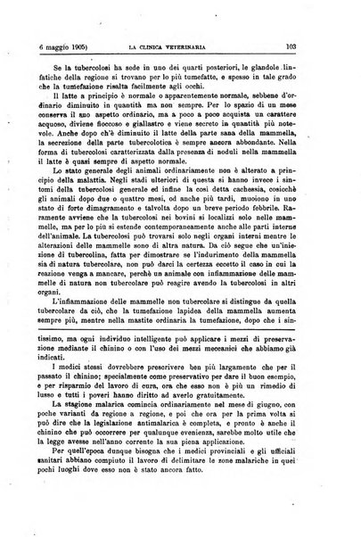 La clinica veterinaria rivista di medicina e chirurgia pratica degli animali domestici