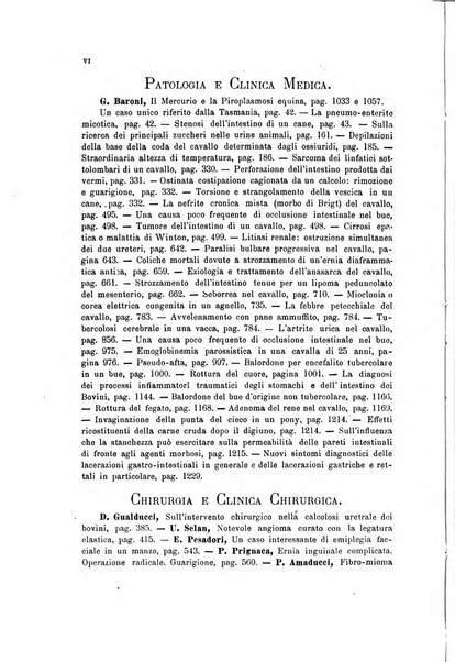 La clinica veterinaria rivista di medicina e chirurgia pratica degli animali domestici