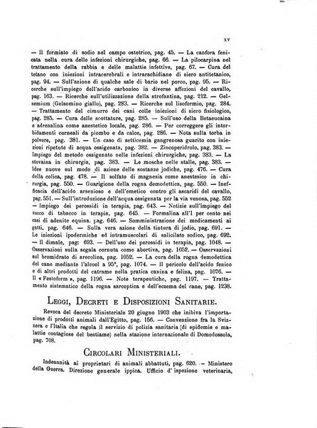 La clinica veterinaria rivista di medicina e chirurgia pratica degli animali domestici