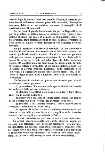 La clinica veterinaria rivista di medicina e chirurgia pratica degli animali domestici