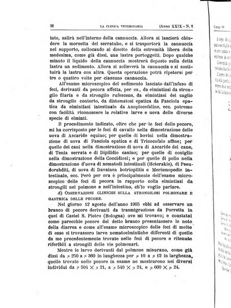 La clinica veterinaria rivista di medicina e chirurgia pratica degli animali domestici