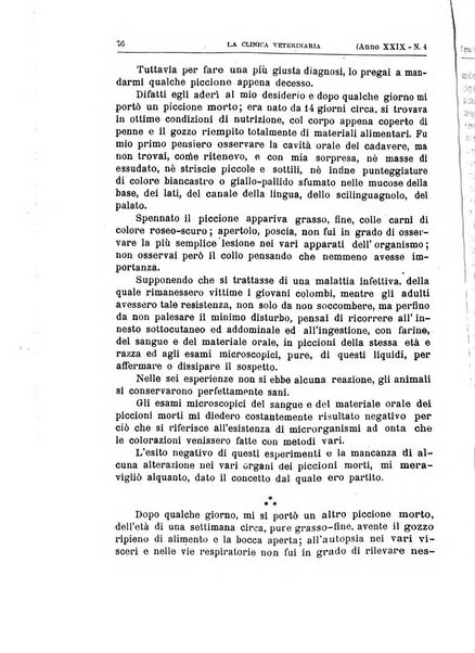 La clinica veterinaria rivista di medicina e chirurgia pratica degli animali domestici