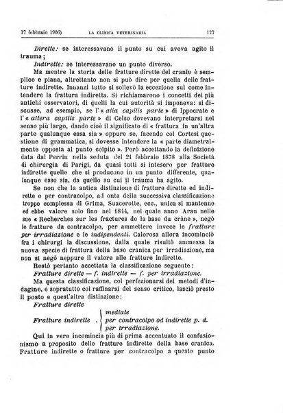 La clinica veterinaria rivista di medicina e chirurgia pratica degli animali domestici