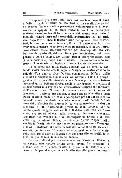 La clinica veterinaria rivista di medicina e chirurgia pratica degli animali domestici