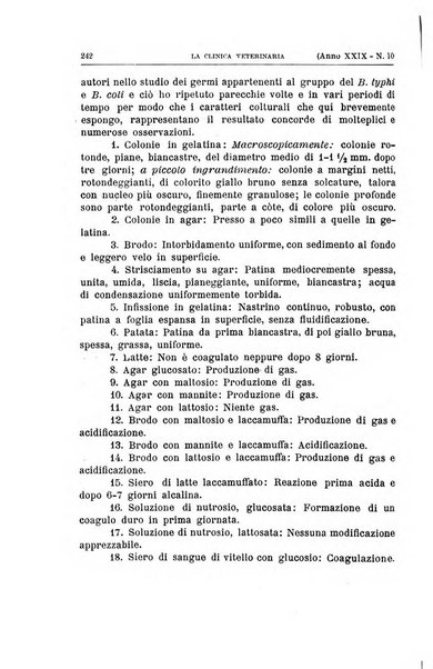 La clinica veterinaria rivista di medicina e chirurgia pratica degli animali domestici