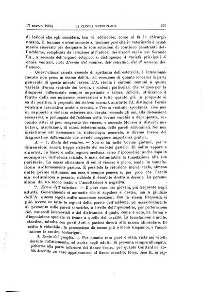 La clinica veterinaria rivista di medicina e chirurgia pratica degli animali domestici