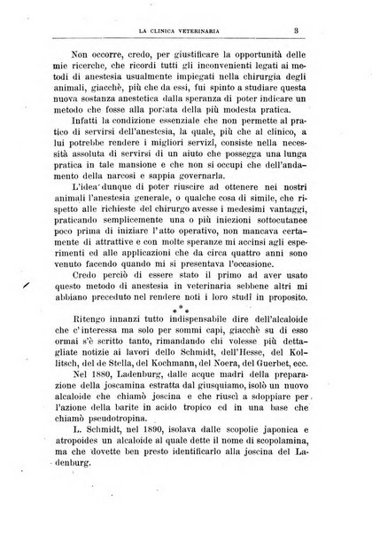 La clinica veterinaria rivista di medicina e chirurgia pratica degli animali domestici