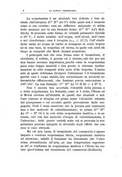 La clinica veterinaria rivista di medicina e chirurgia pratica degli animali domestici