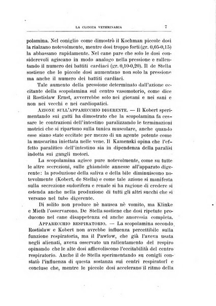 La clinica veterinaria rivista di medicina e chirurgia pratica degli animali domestici