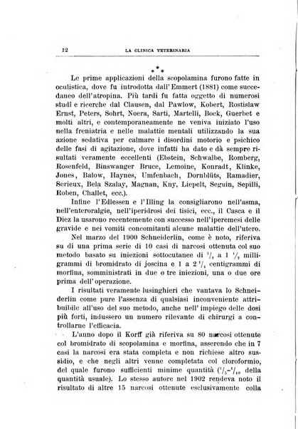 La clinica veterinaria rivista di medicina e chirurgia pratica degli animali domestici