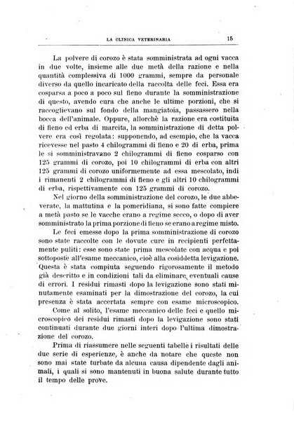 La clinica veterinaria rivista di medicina e chirurgia pratica degli animali domestici