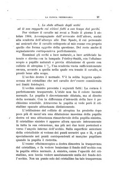 La clinica veterinaria rivista di medicina e chirurgia pratica degli animali domestici