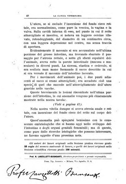 La clinica veterinaria rivista di medicina e chirurgia pratica degli animali domestici