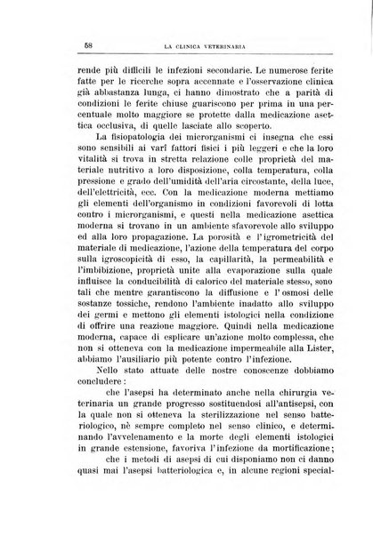 La clinica veterinaria rivista di medicina e chirurgia pratica degli animali domestici