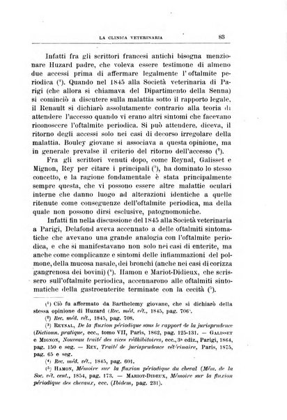 La clinica veterinaria rivista di medicina e chirurgia pratica degli animali domestici