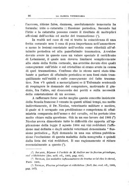 La clinica veterinaria rivista di medicina e chirurgia pratica degli animali domestici