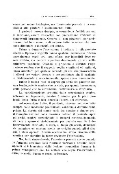 La clinica veterinaria rivista di medicina e chirurgia pratica degli animali domestici