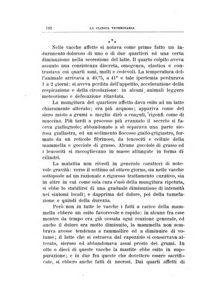 La clinica veterinaria rivista di medicina e chirurgia pratica degli animali domestici