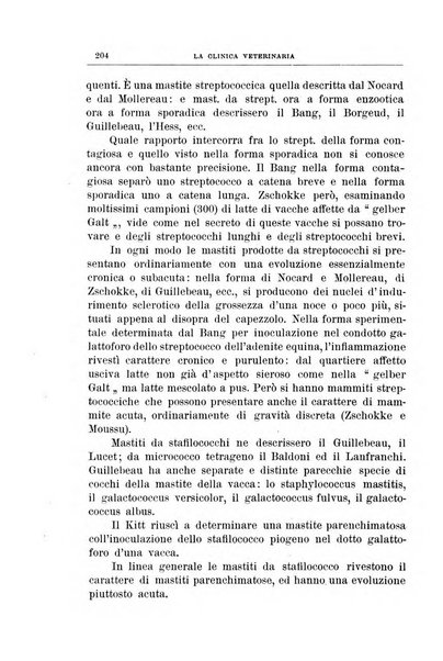 La clinica veterinaria rivista di medicina e chirurgia pratica degli animali domestici