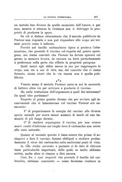 La clinica veterinaria rivista di medicina e chirurgia pratica degli animali domestici