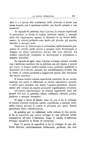 La clinica veterinaria rivista di medicina e chirurgia pratica degli animali domestici