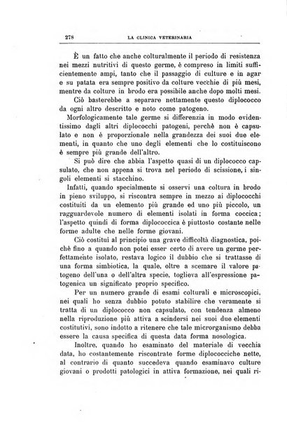 La clinica veterinaria rivista di medicina e chirurgia pratica degli animali domestici