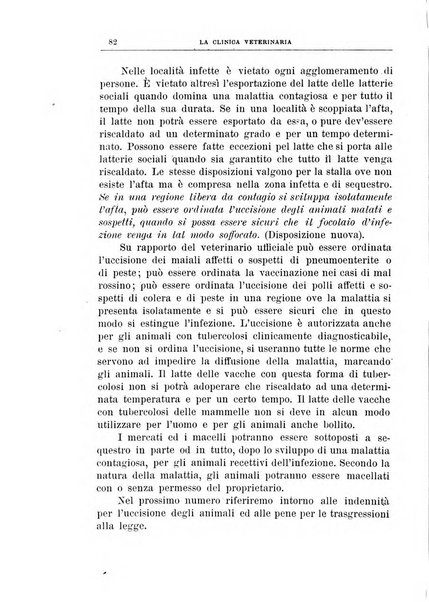 La clinica veterinaria rivista di medicina e chirurgia pratica degli animali domestici