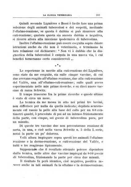 La clinica veterinaria rivista di medicina e chirurgia pratica degli animali domestici